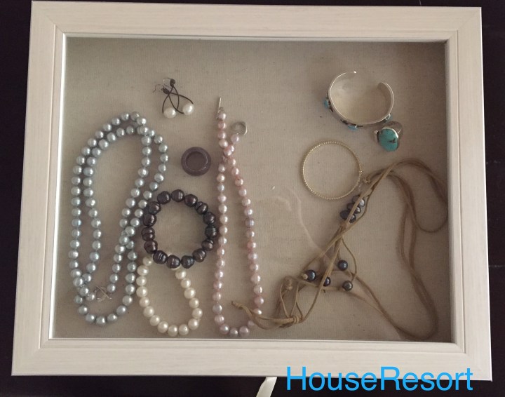 Jewelry in display box