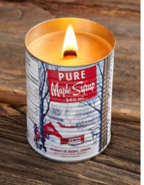 Maple syrup candle 